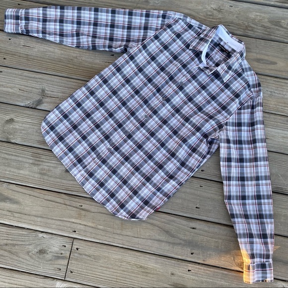 John Varvatos U.S.A. Button Up Plaid Shirt - Picture 3 of 13